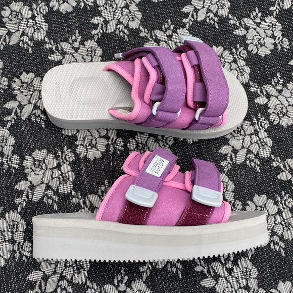 Suicoke MOTO PO Slide Women’s 7 Pink Purple sandal - Picture 3 of 10